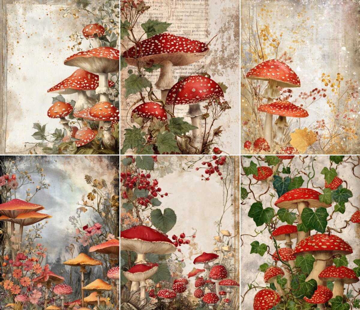 mushroom preview 4 – Journal Pages