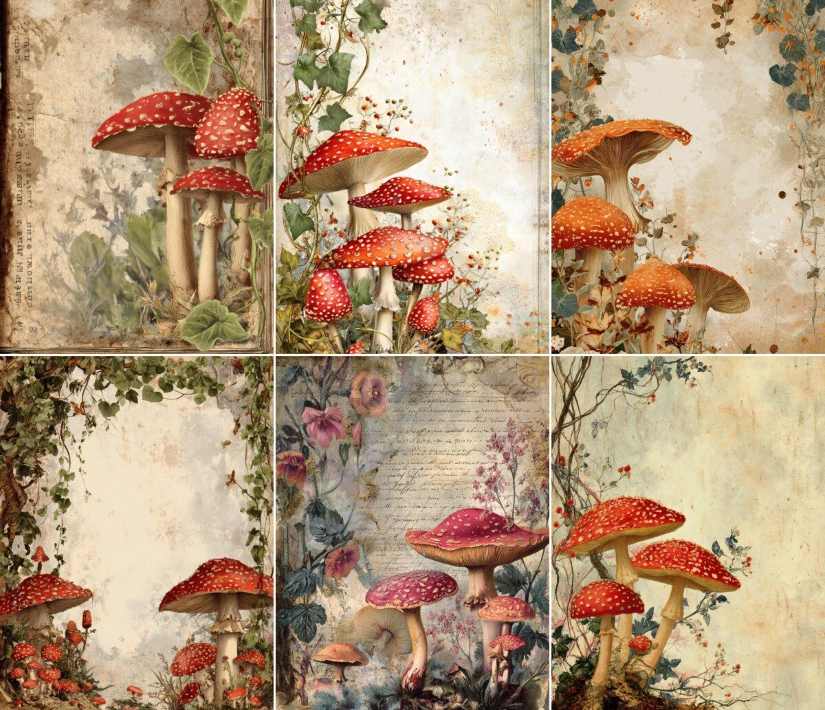 mushroom preview 2 – Journal Pages