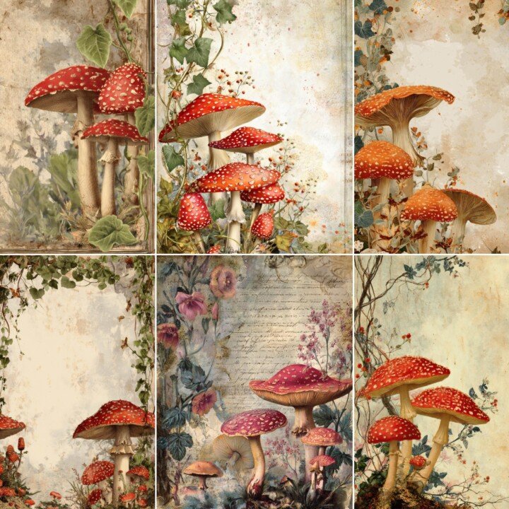 mushroom preview 2 – Journal Pages