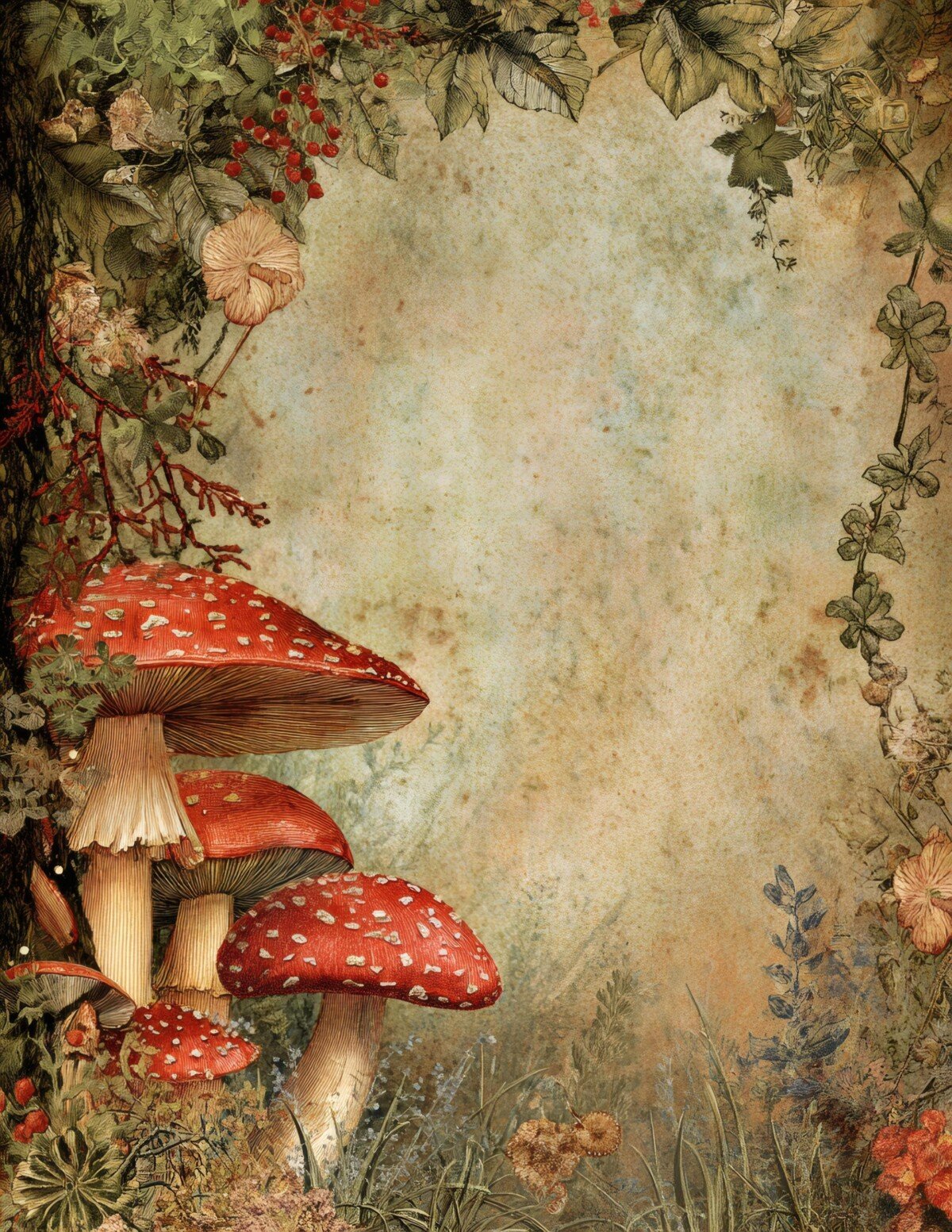mushroom preview 9 – Journal Pages