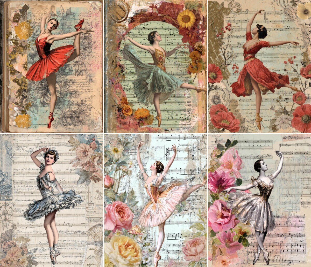 vintage preview 6 – Journal Pages