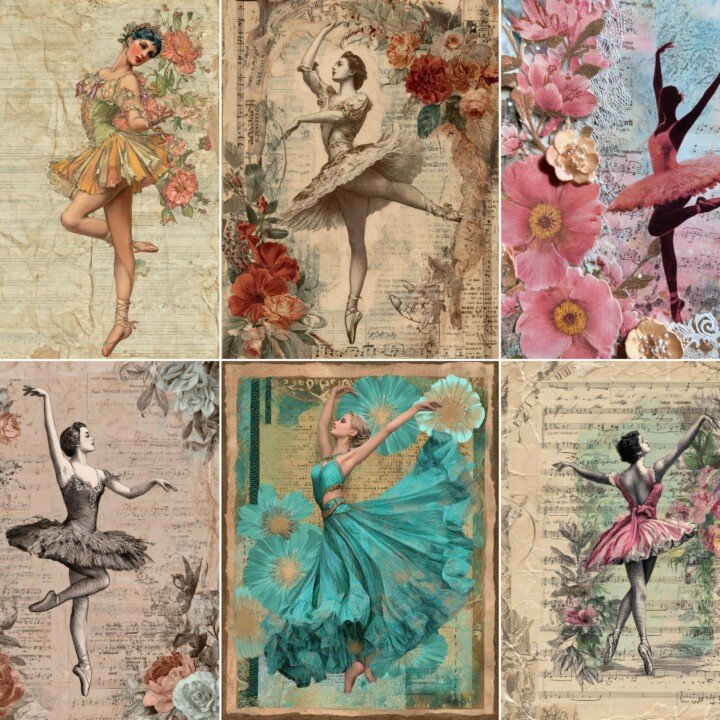 vintage preview 2 – Journal Pages