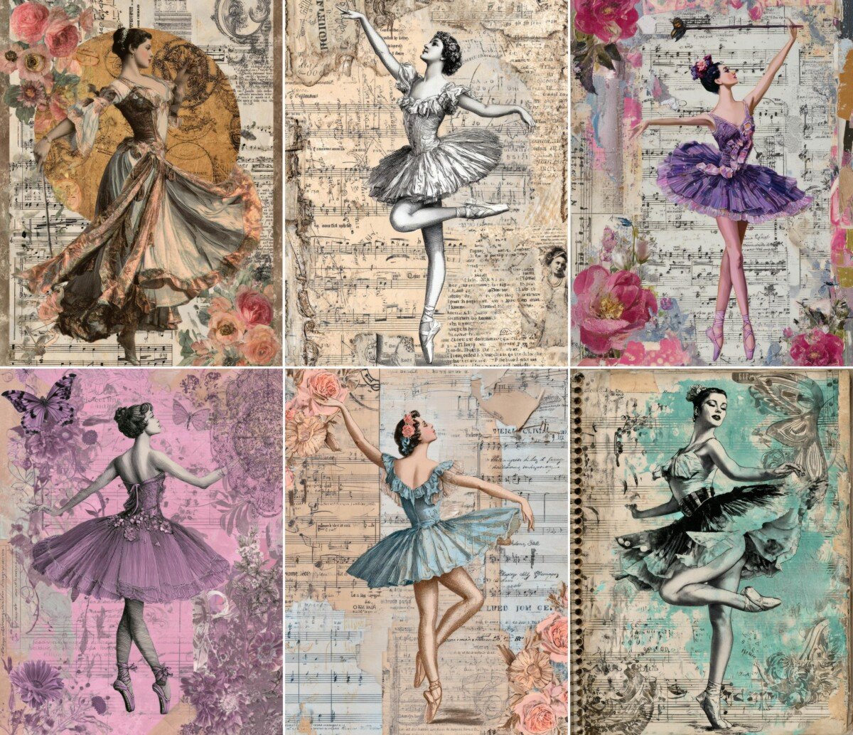 vintage preview 7 – Journal Pages