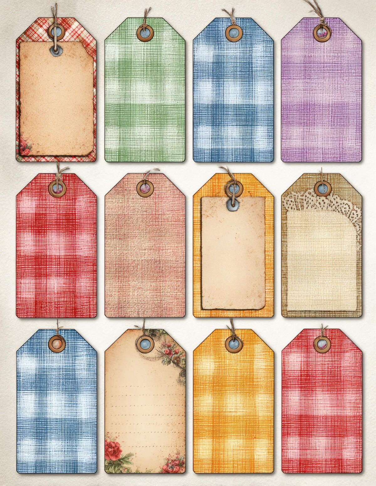 gingham preview 8 – Fussy Cuts