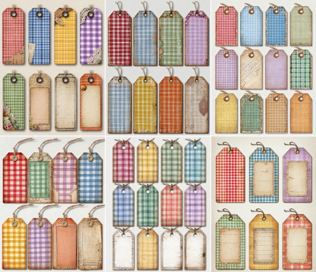 gingham preview 2 – Fussy Cuts