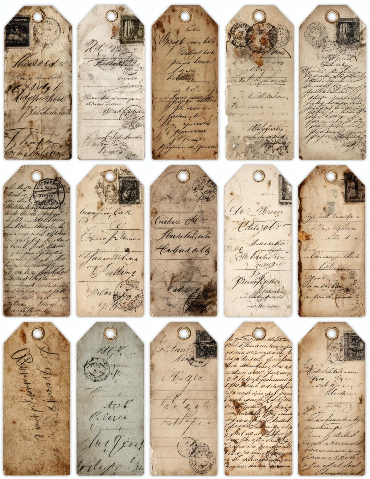 vintage preview 5 – Labels & Tags