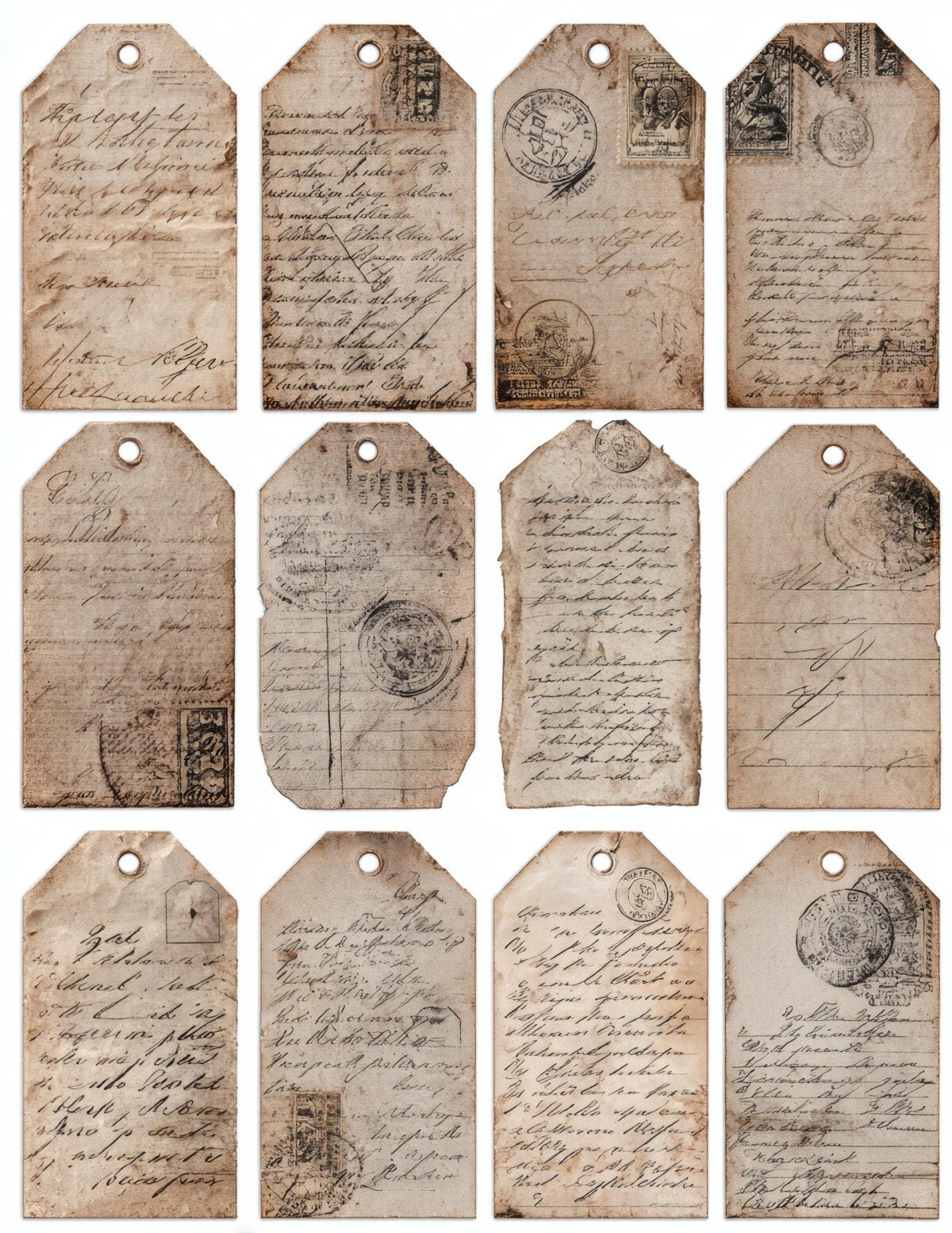 vintage preview 8 – Labels & Tags