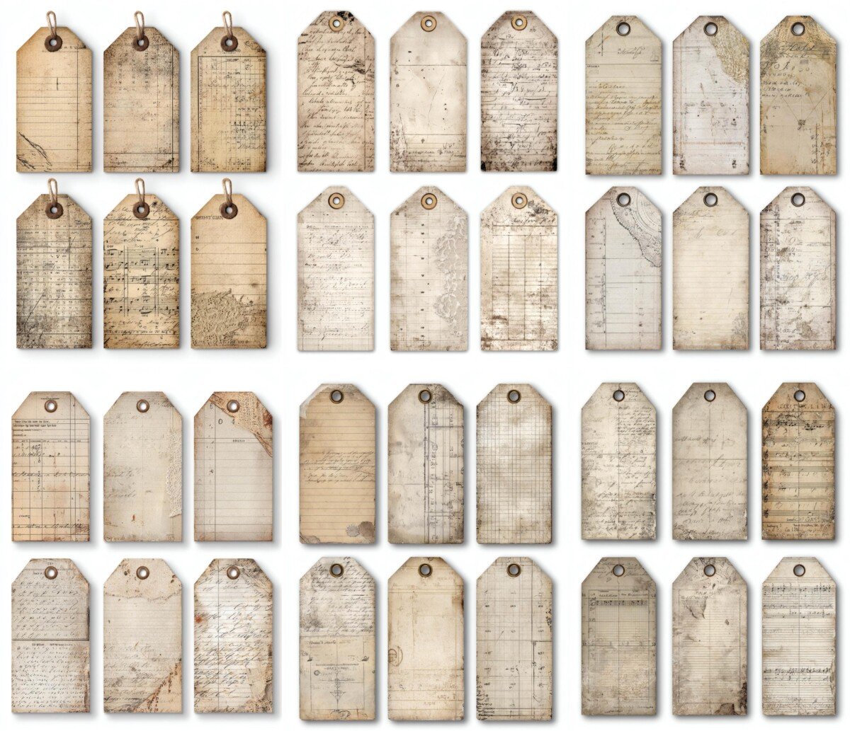 vintage preview 2 – Labels & Tags