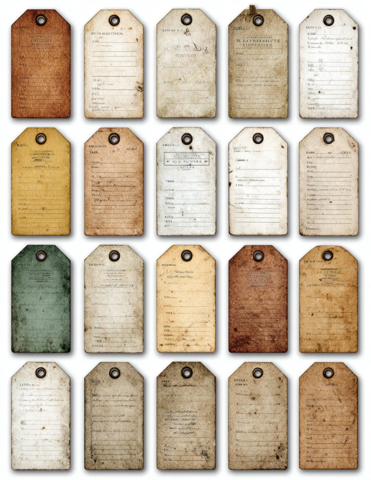 vintage preview 9 – Labels & Tags