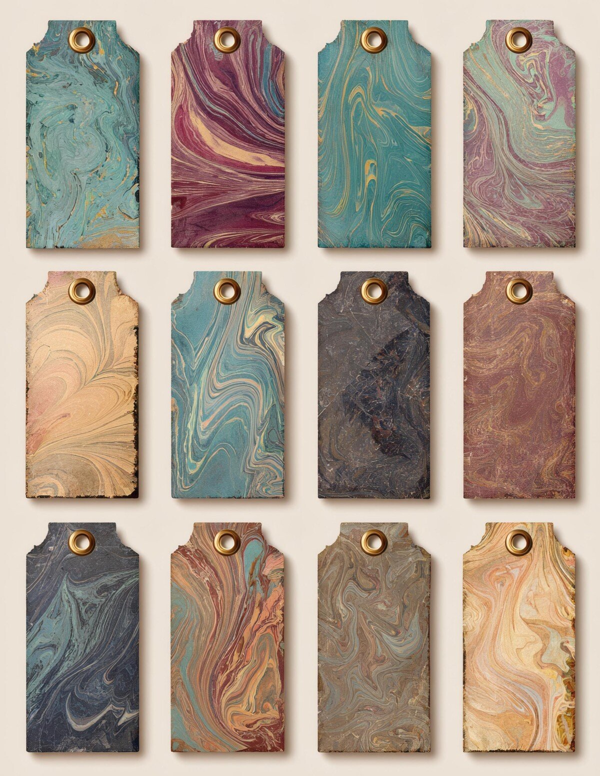 antique preview 10 – Labels & Tags