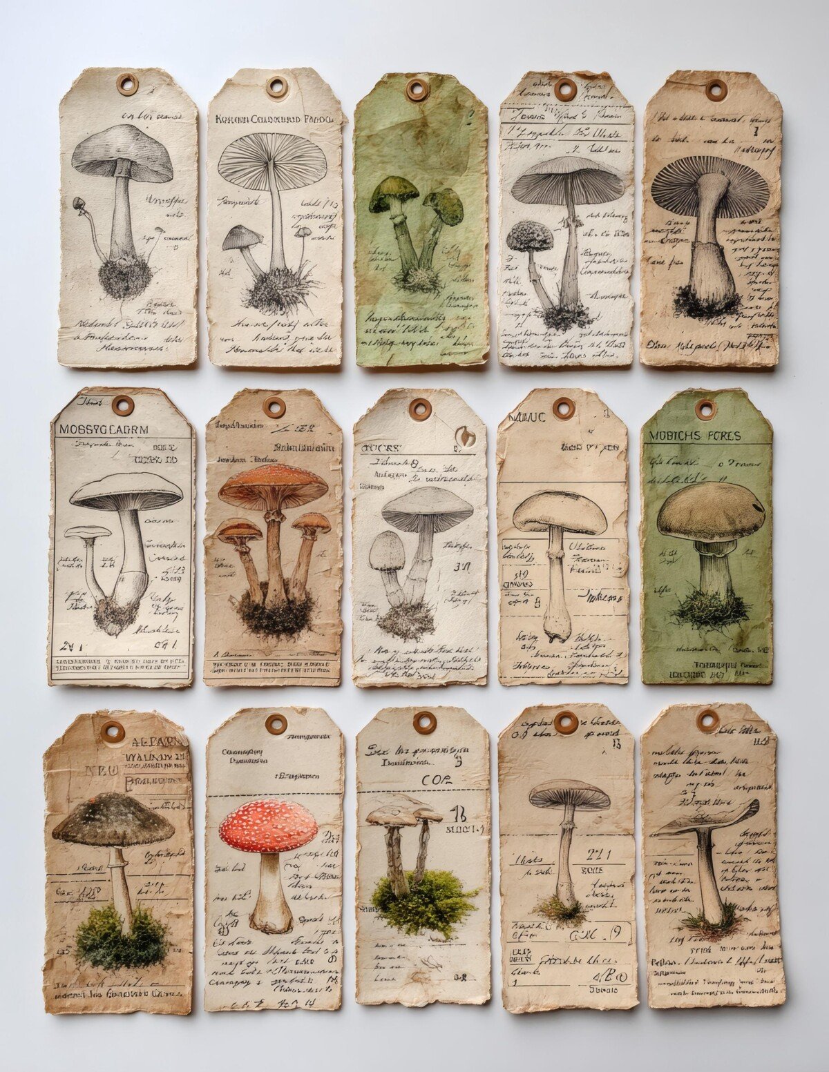 mushroom preview 5 – Fussy Cuts