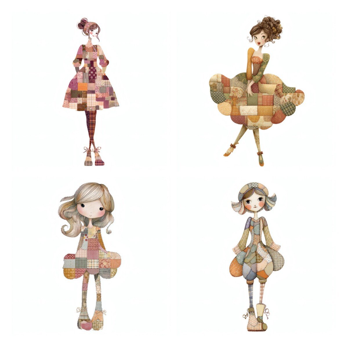 patchwork preview 7 – Fussy Cuts
