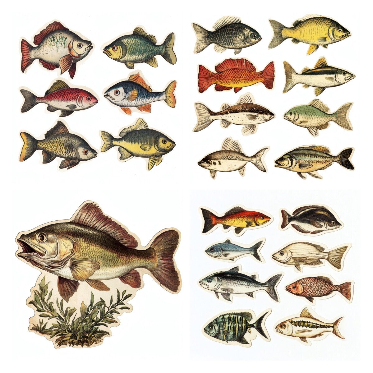 vintage preview 3 – Fussy Cuts