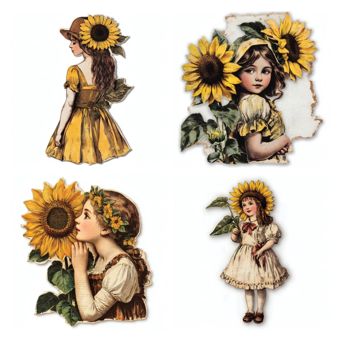 sunflower preview 7 – Fussy Cuts