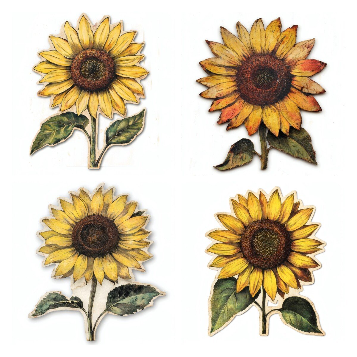 sunflower preview 8 – Fussy Cuts