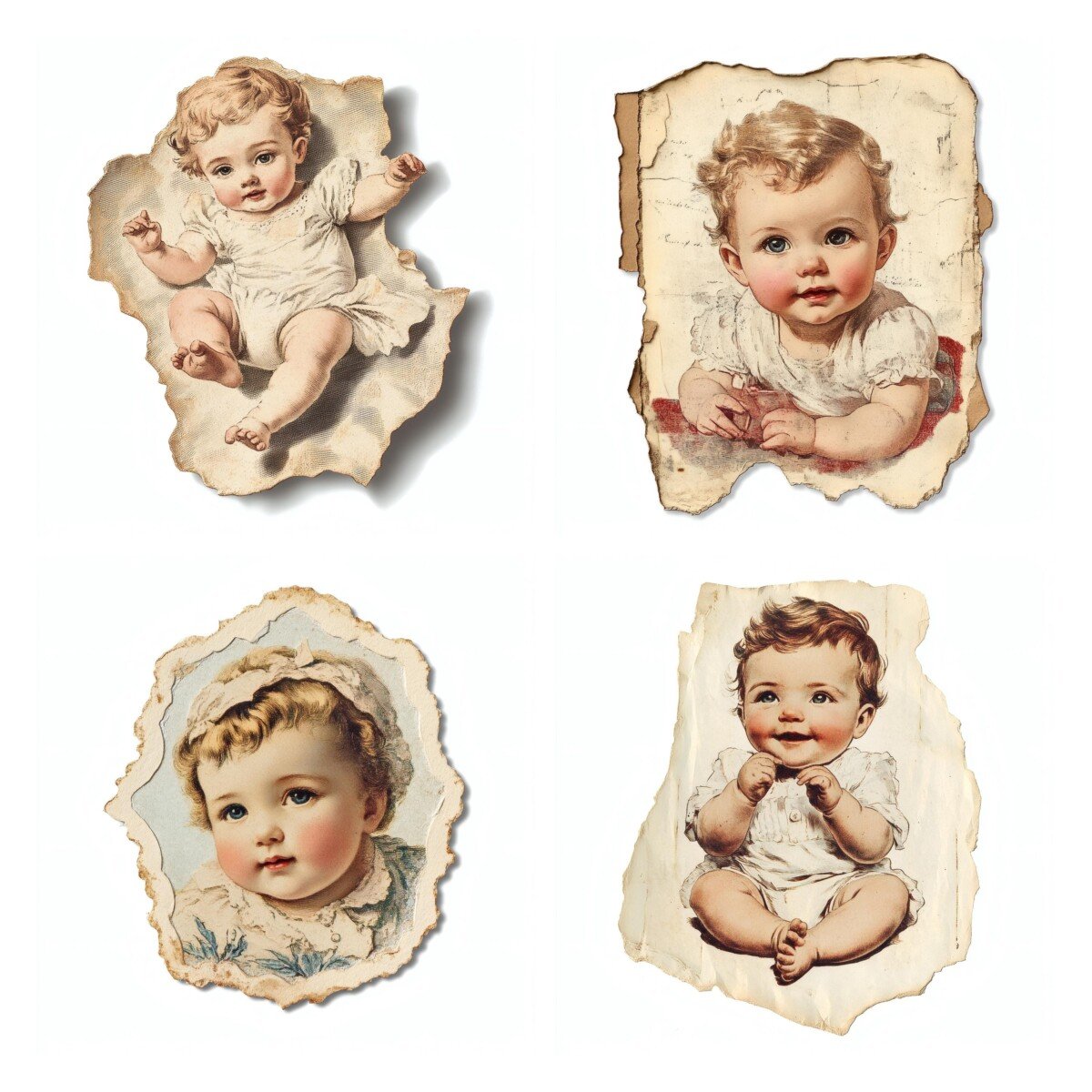vintage preview 4 – Fussy Cuts