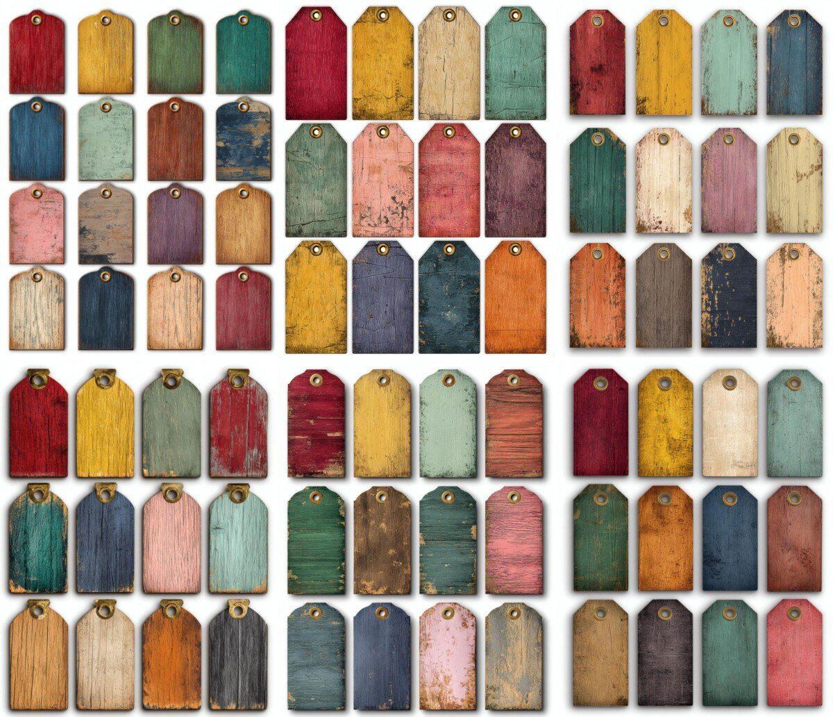 painted preview 3 – Labels & Tags