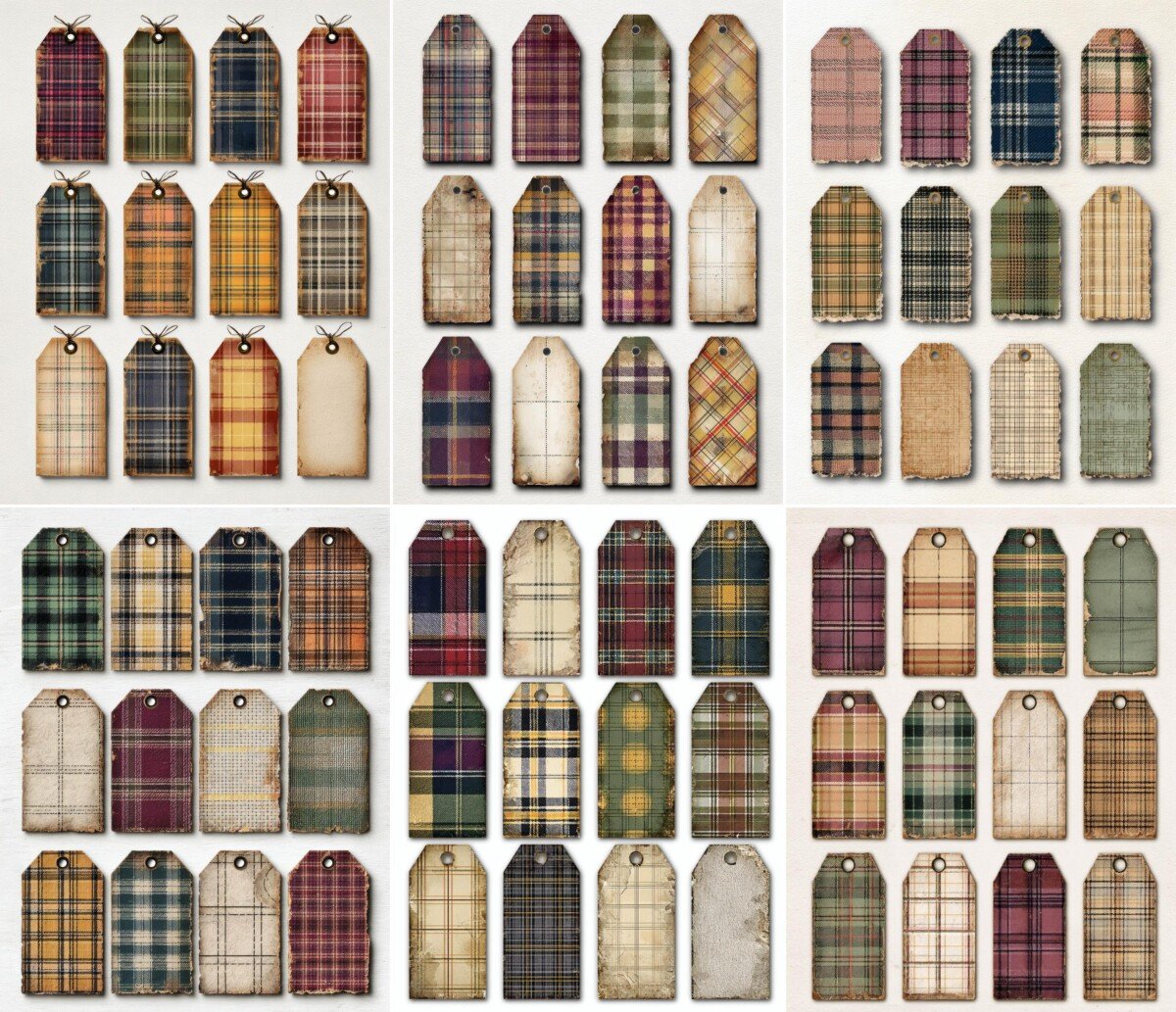 plaid – 200+ Plaid Pattern Tags Printable