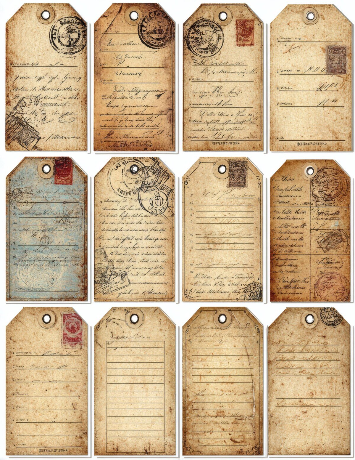 vintage preview 10 – Labels & Tags
