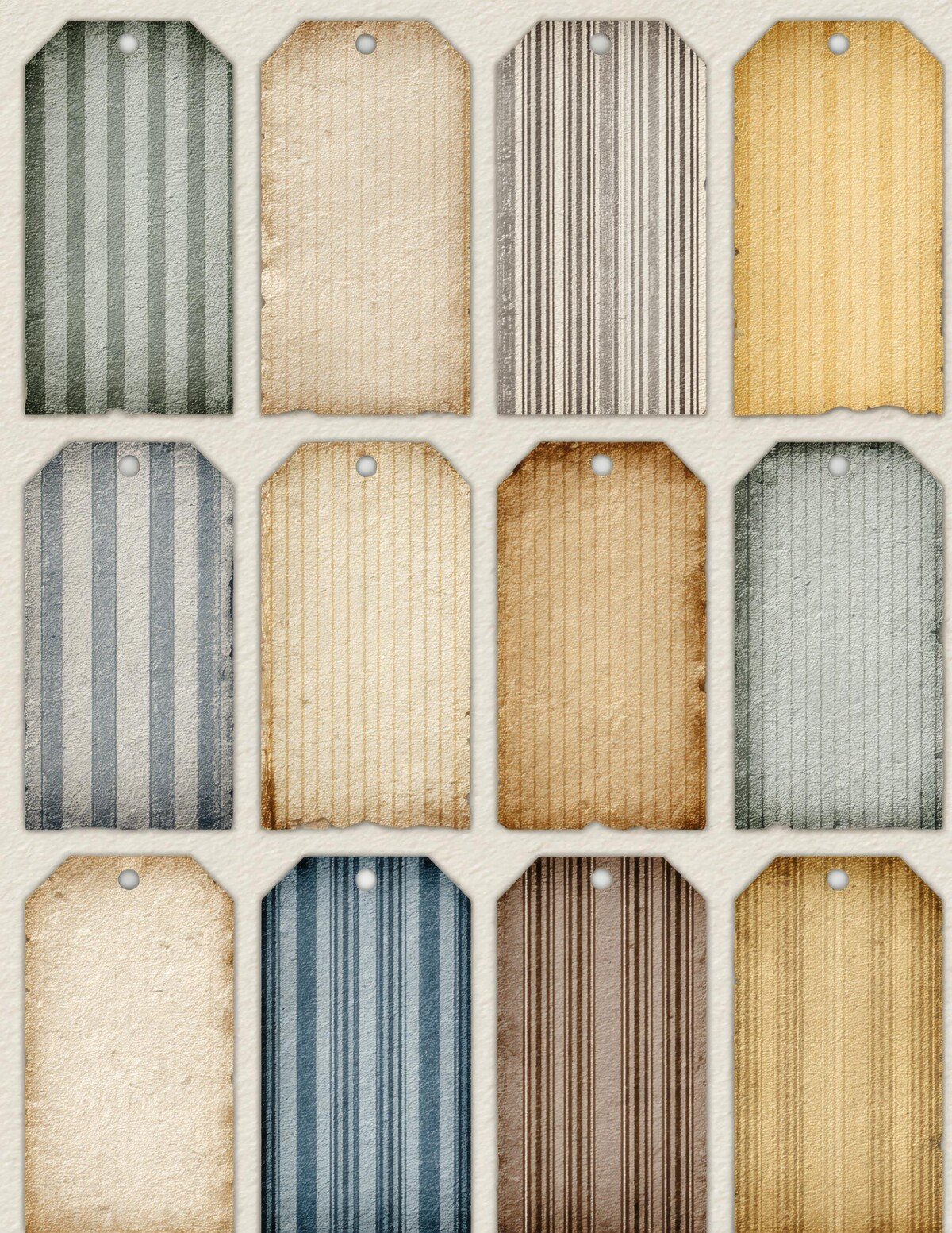 striped preview 10 – Labels & Tags