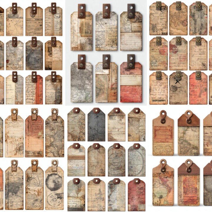vintage – 200+ Vintage Travel Luggage Kit