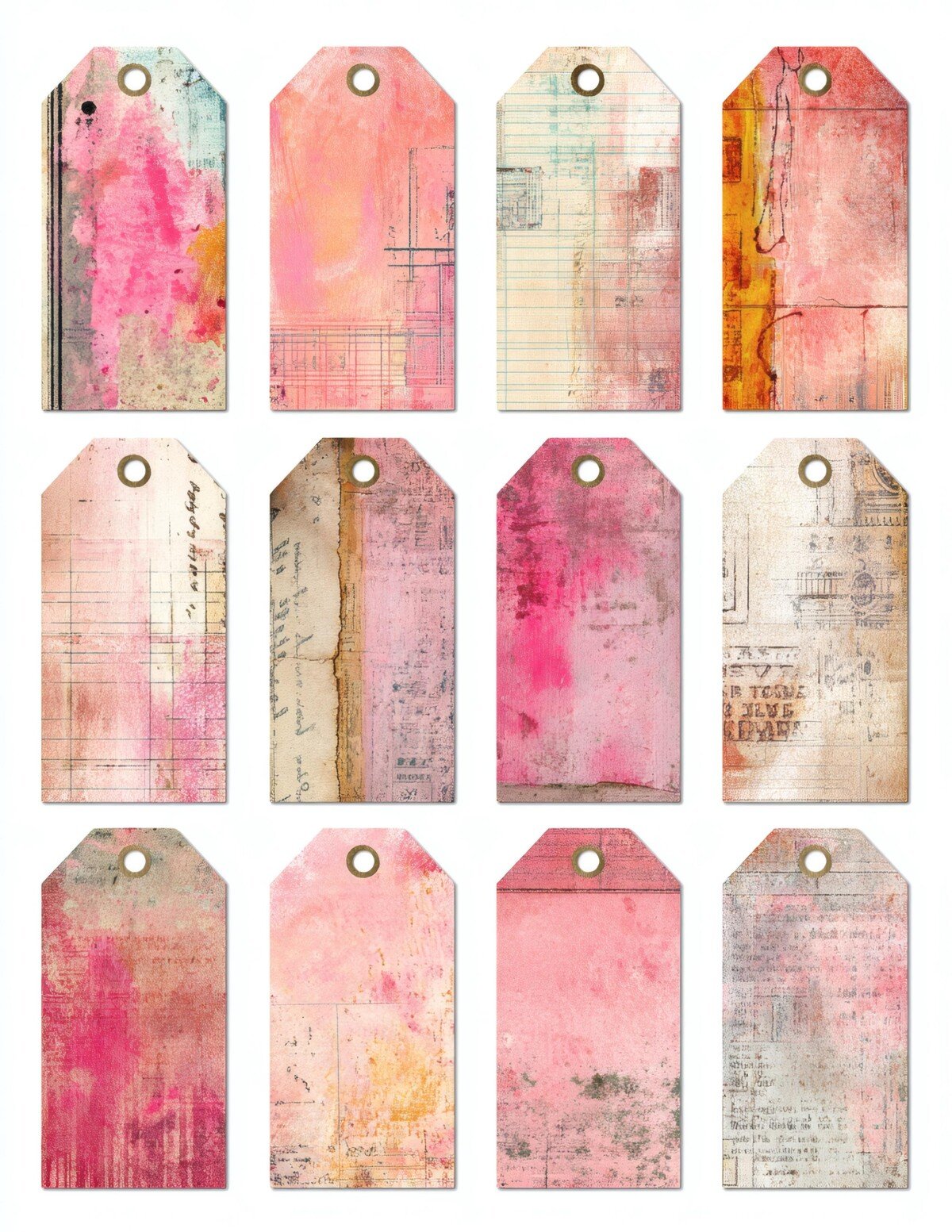 pink preview 7 – Fussy Cuts