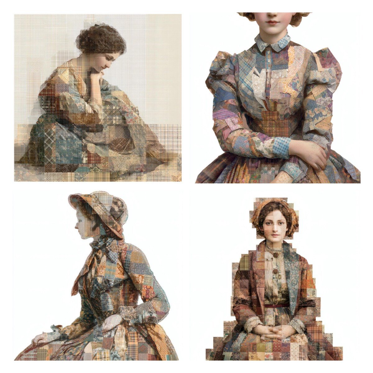 patchwork preview 4 – Fussy Cuts