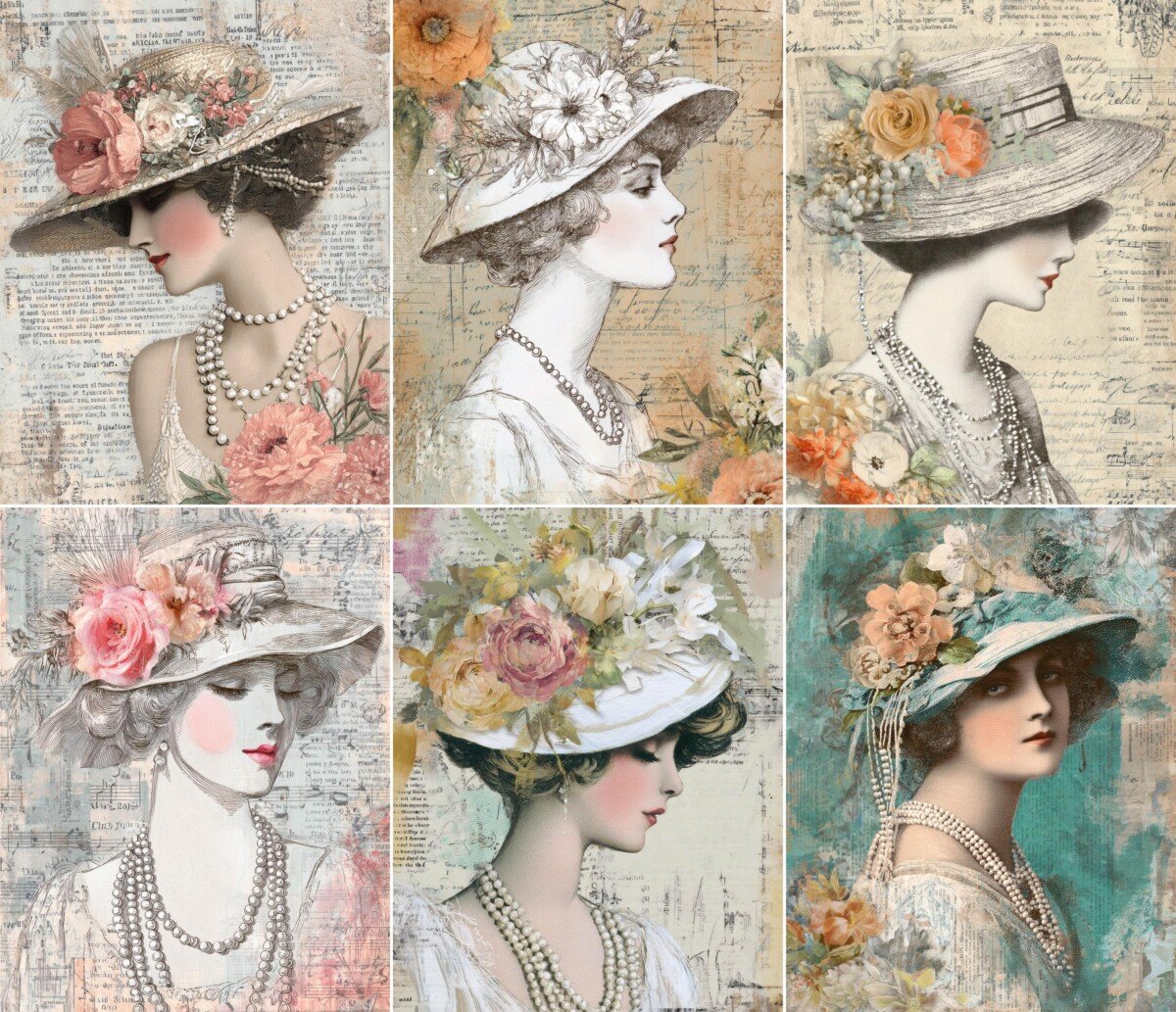 floral preview 2 – Journal Pages