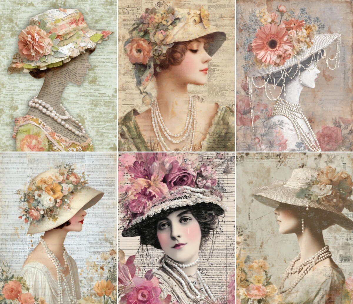 floral preview 7 – Journal Pages