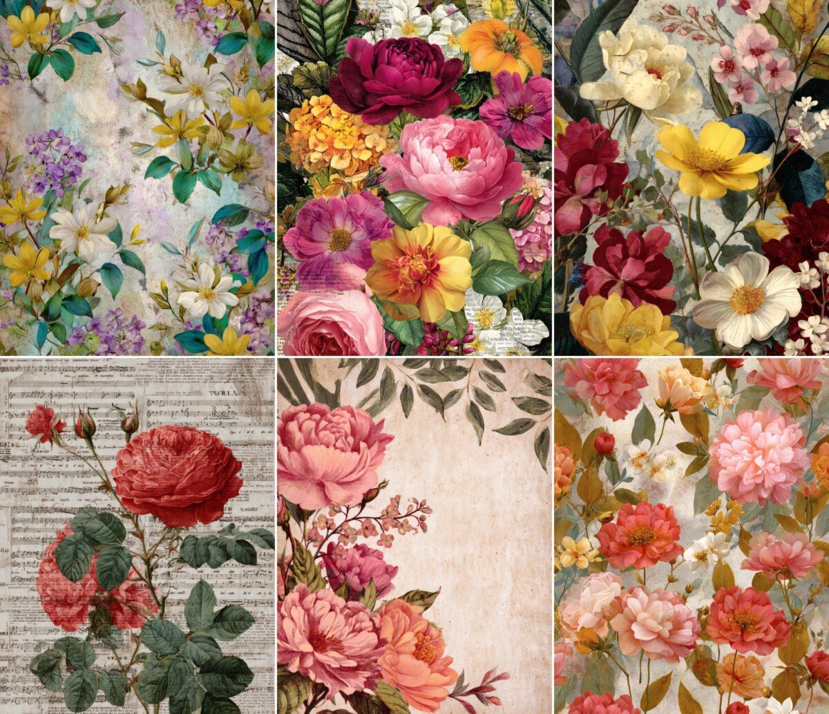 floral preview 2 – Journal Pages