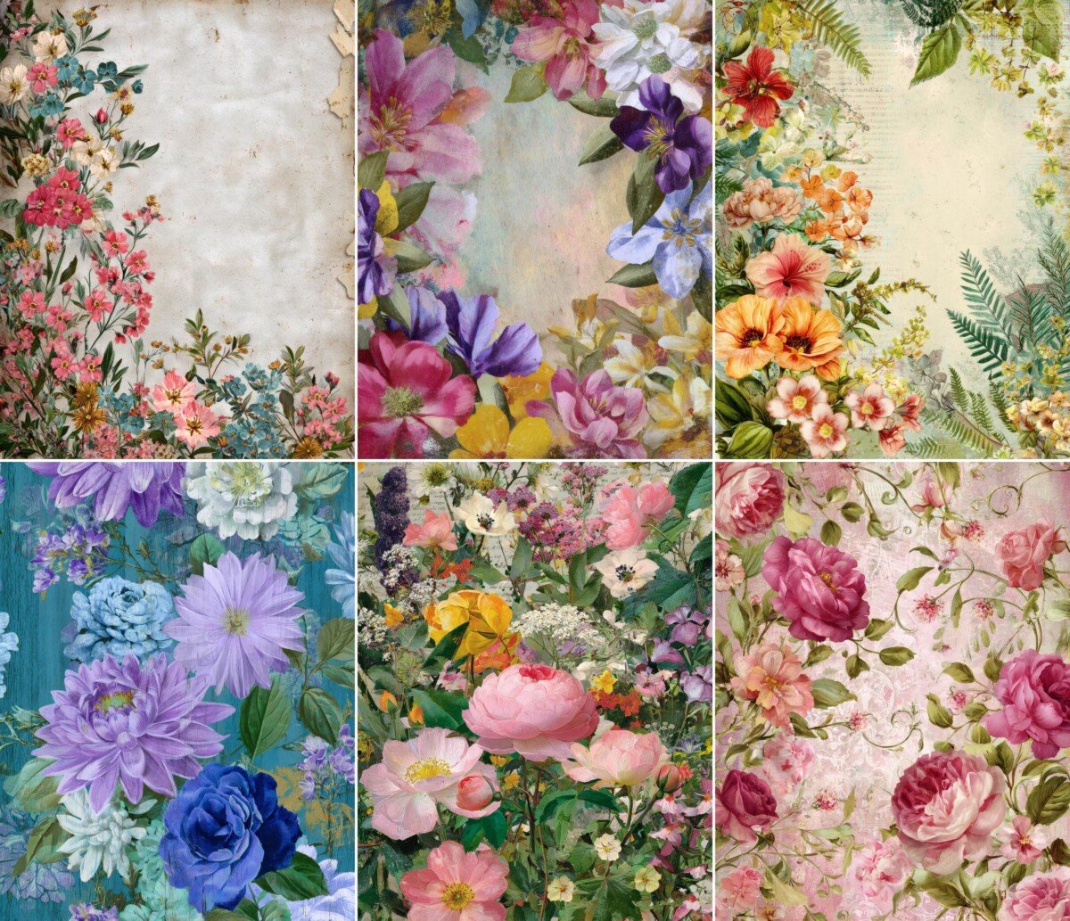 floral preview 10 – Journal Pages