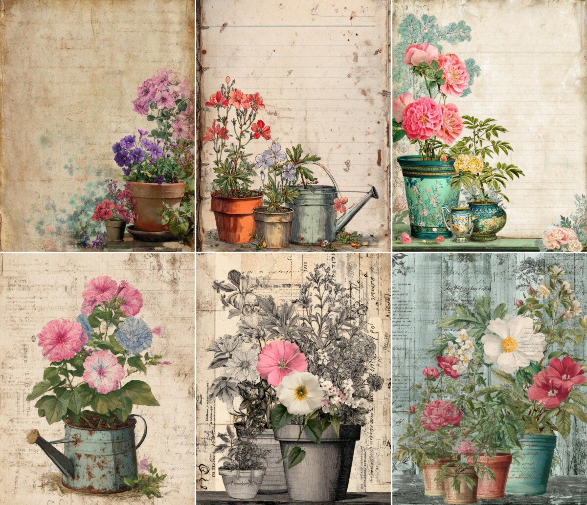 flower preview 9 – Journal Pages
