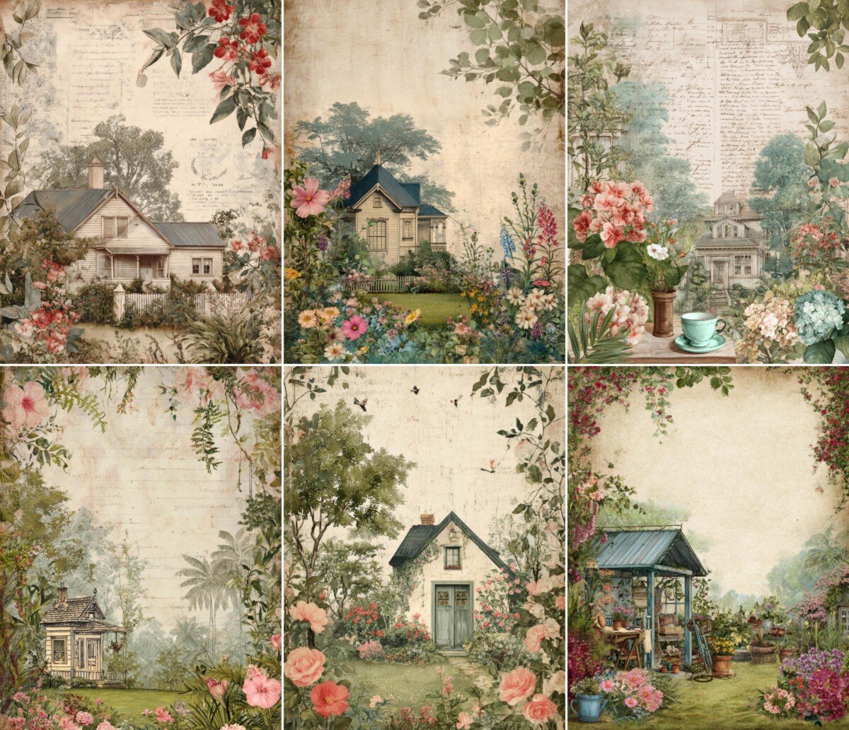 garden preview 5 – Journal Pages