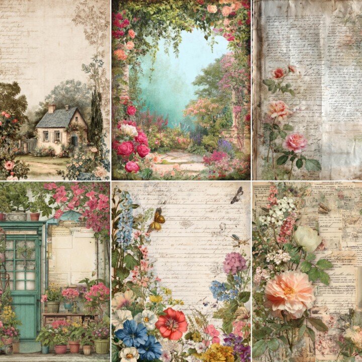 garden preview 2 – Journal Pages