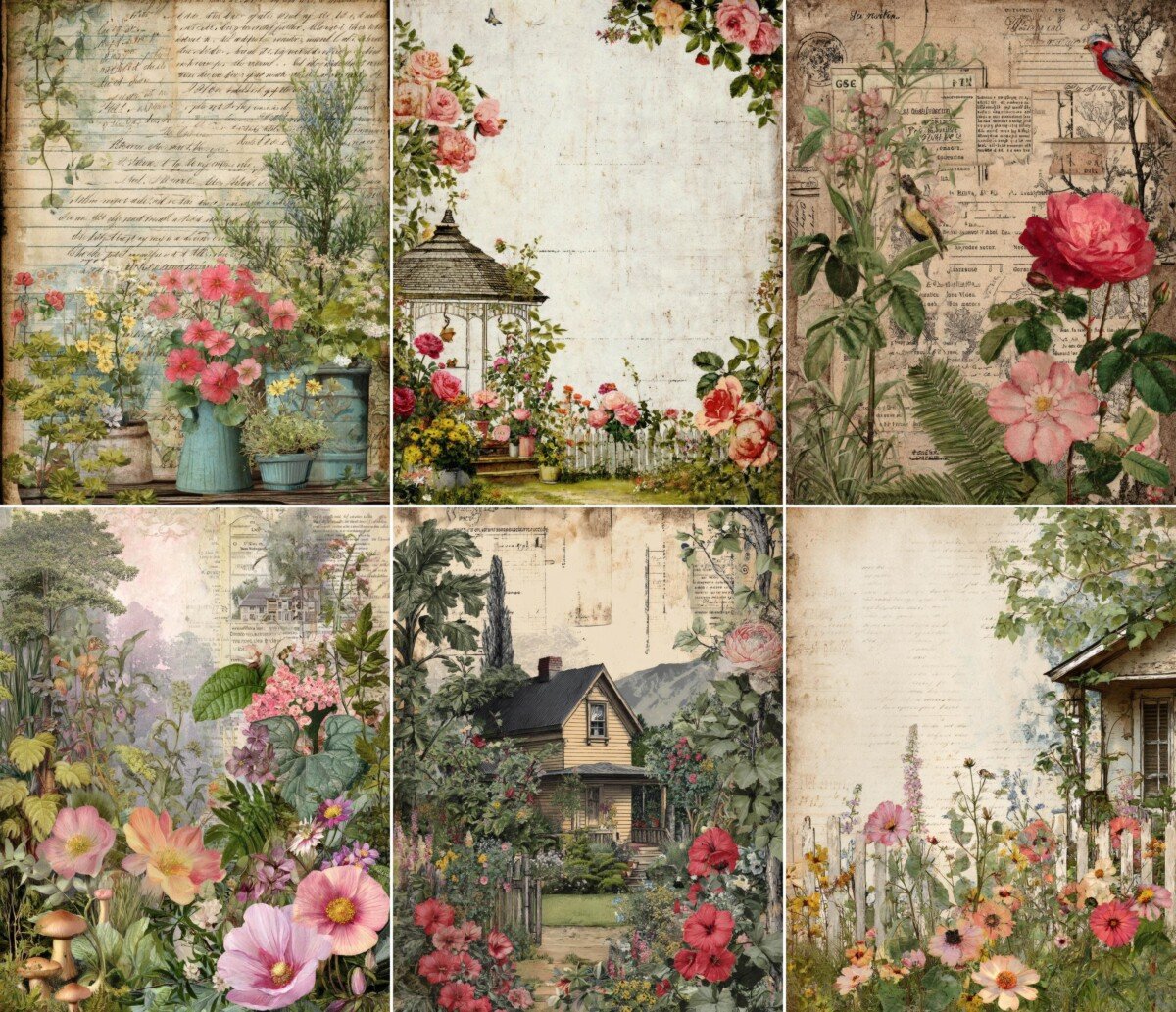 garden preview 7 – Journal Pages
