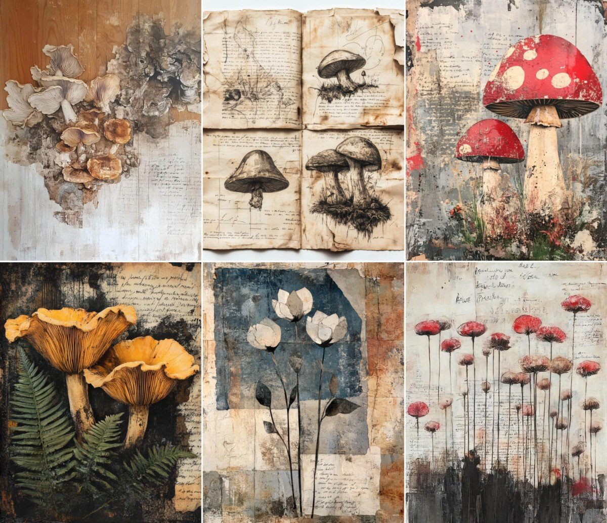 botanical preview 5 – Journal Pages