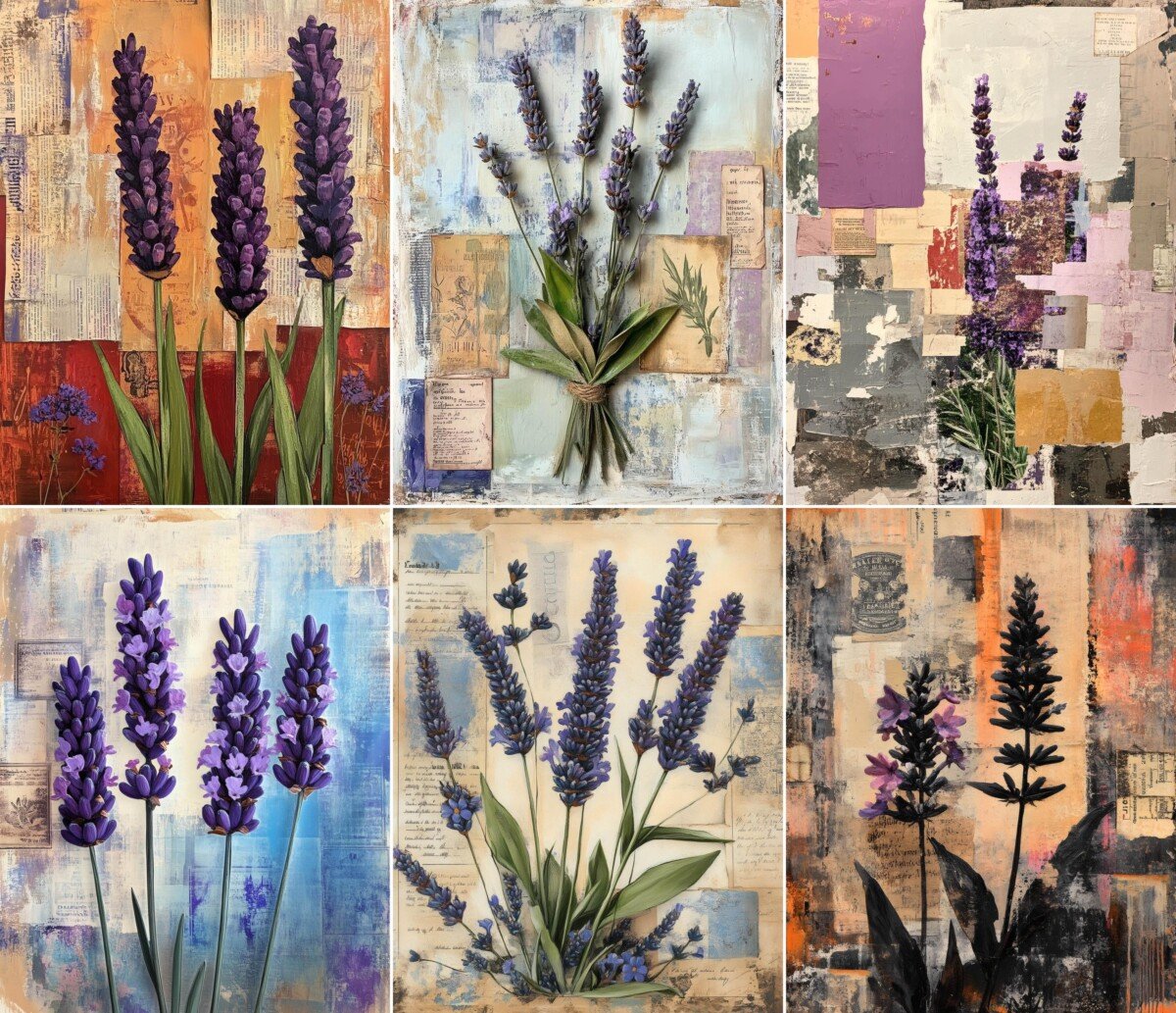 lavender preview 3 – Journal Pages