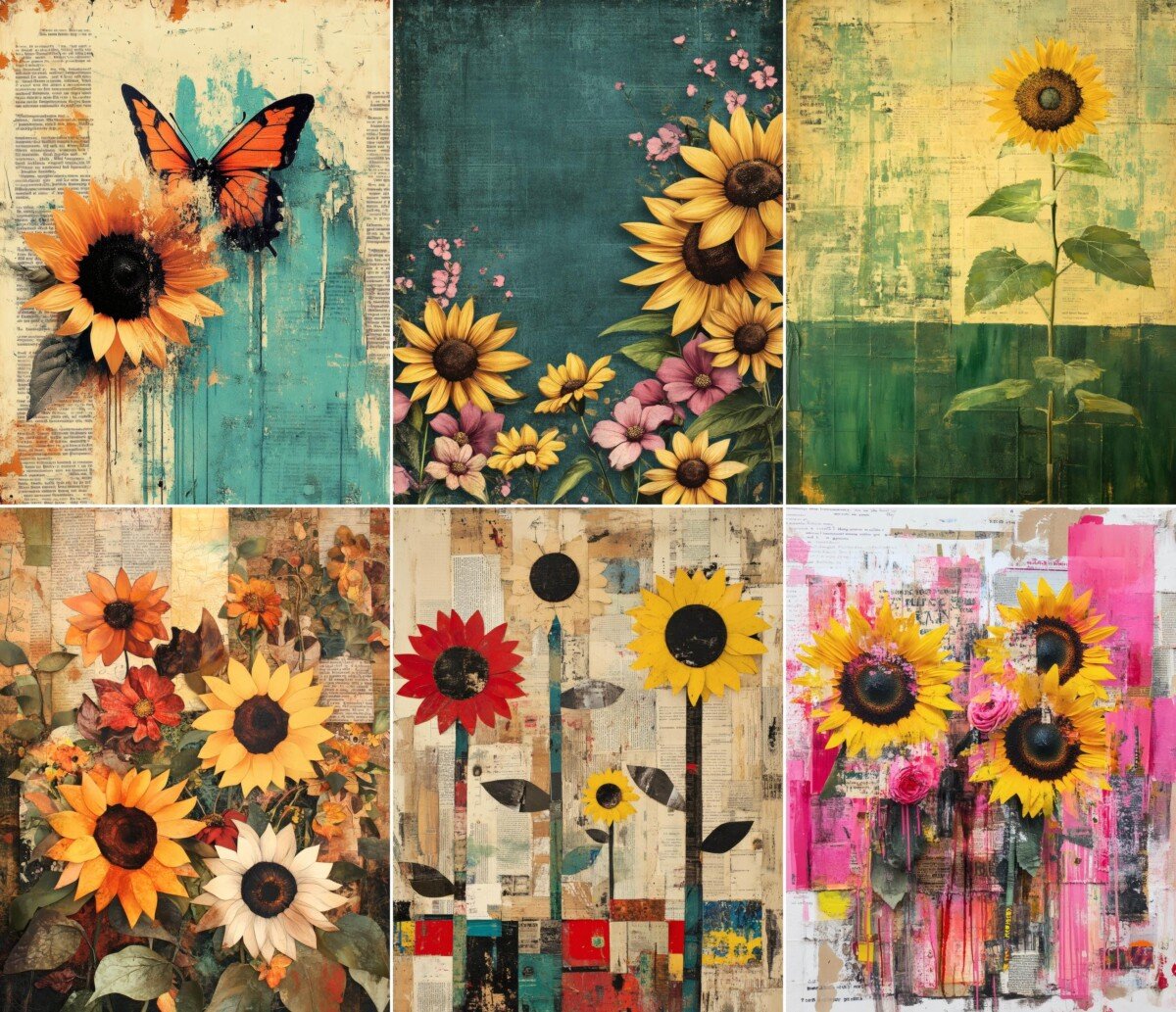 sunflower preview 4 – Journal Pages