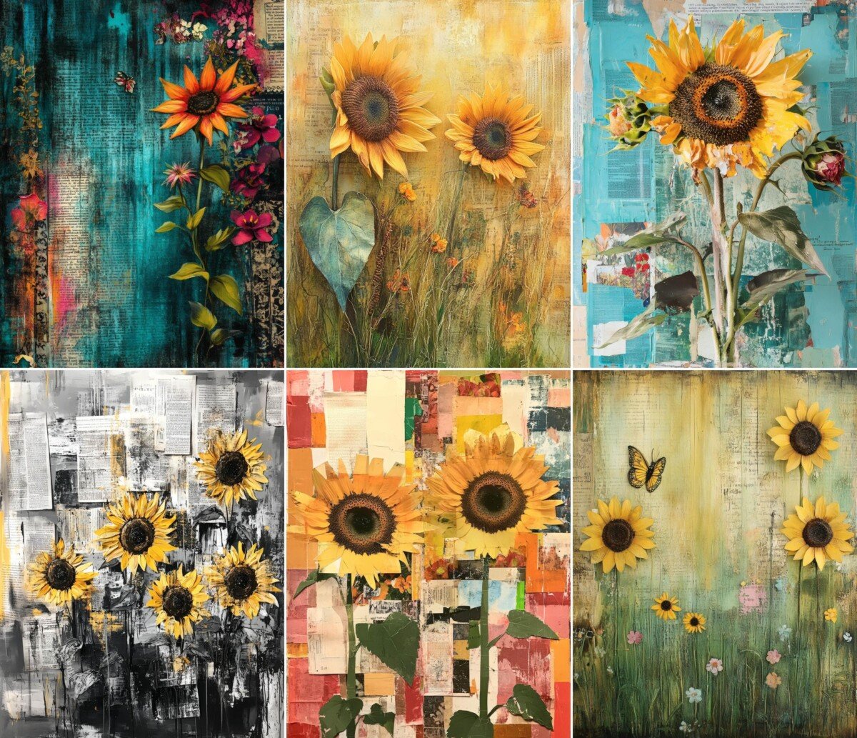 sunflower preview 3 – Journal Pages