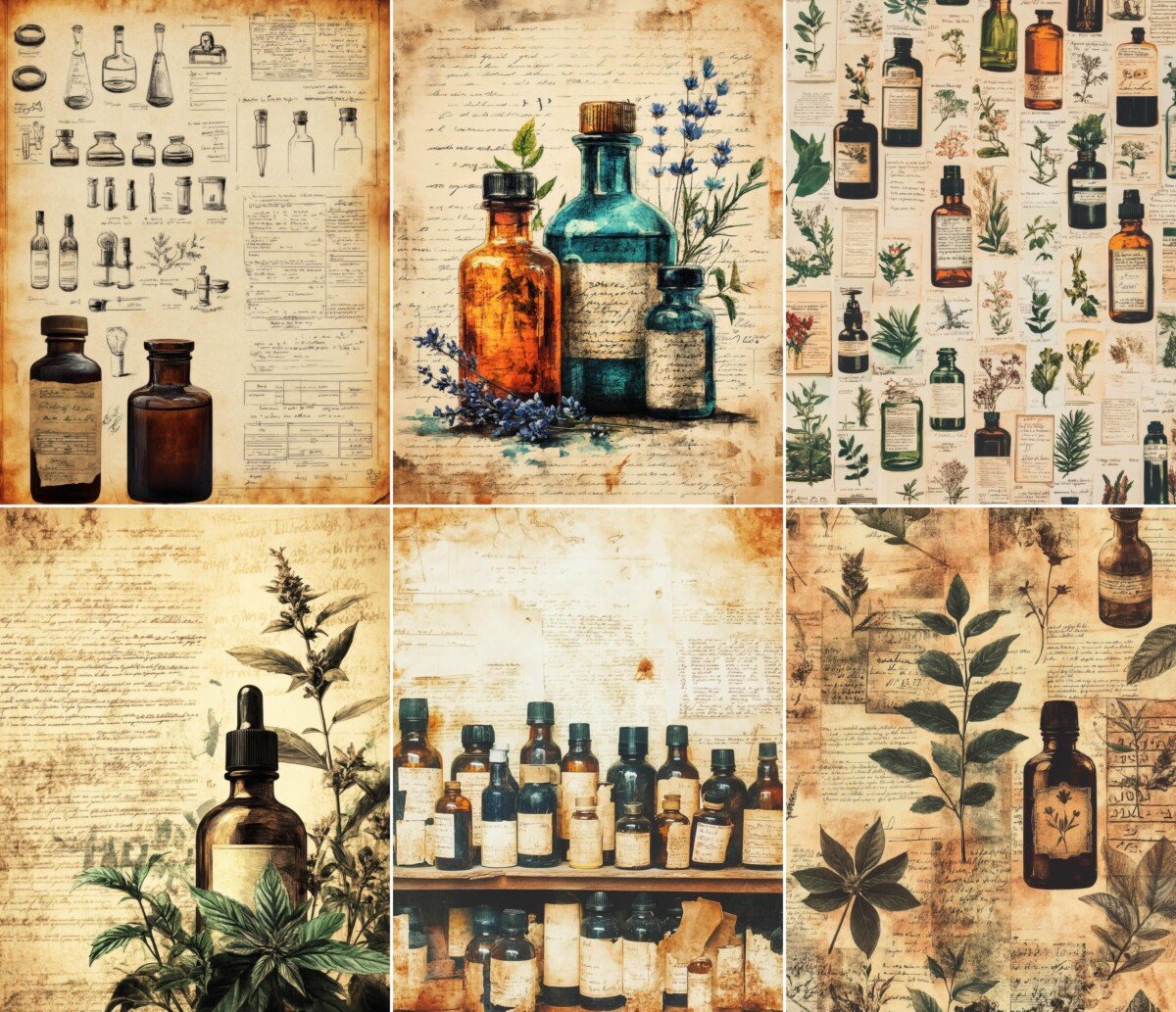 vintage preview 4 – Journal Pages
