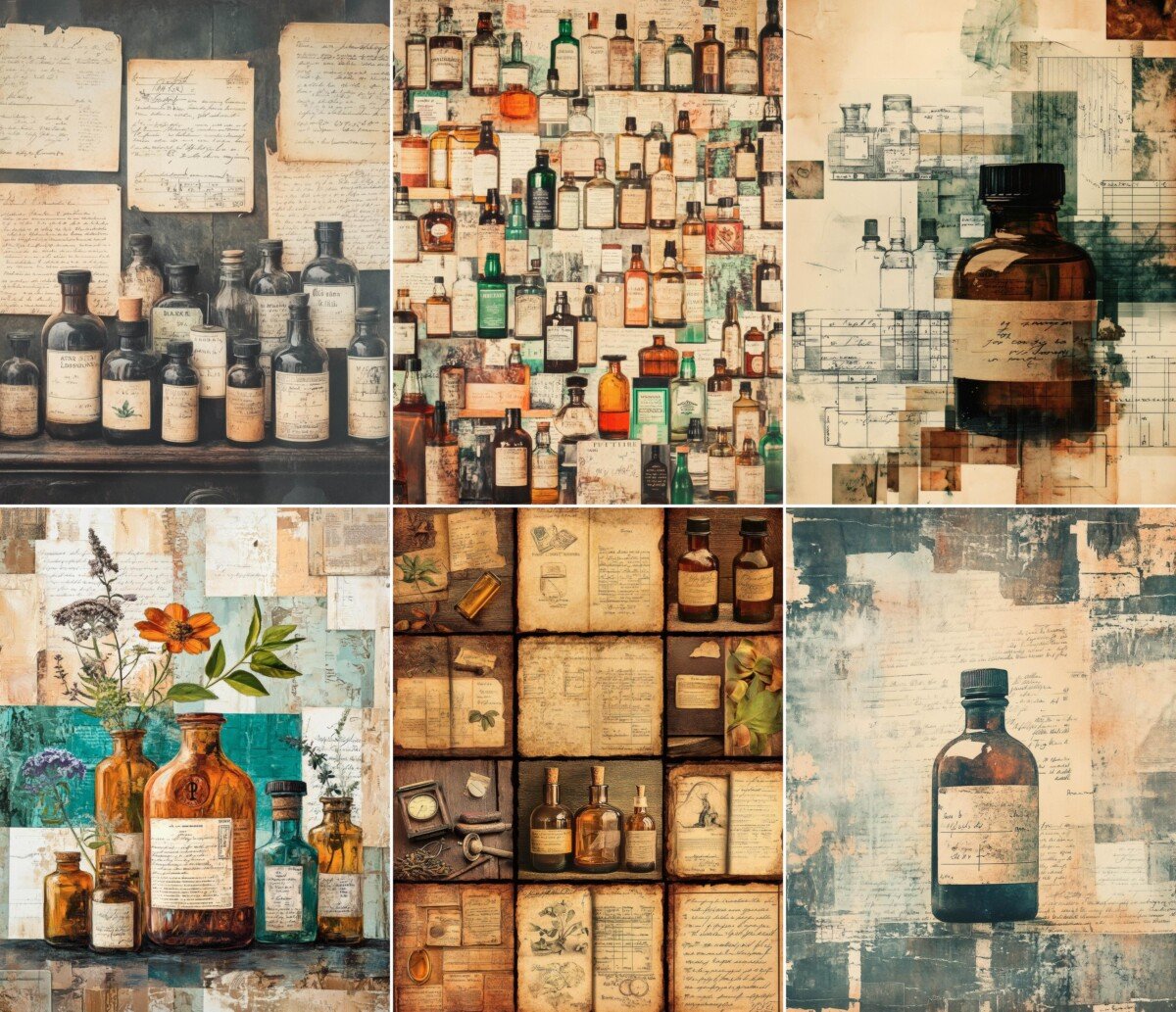 vintage preview 7 – Journal Pages