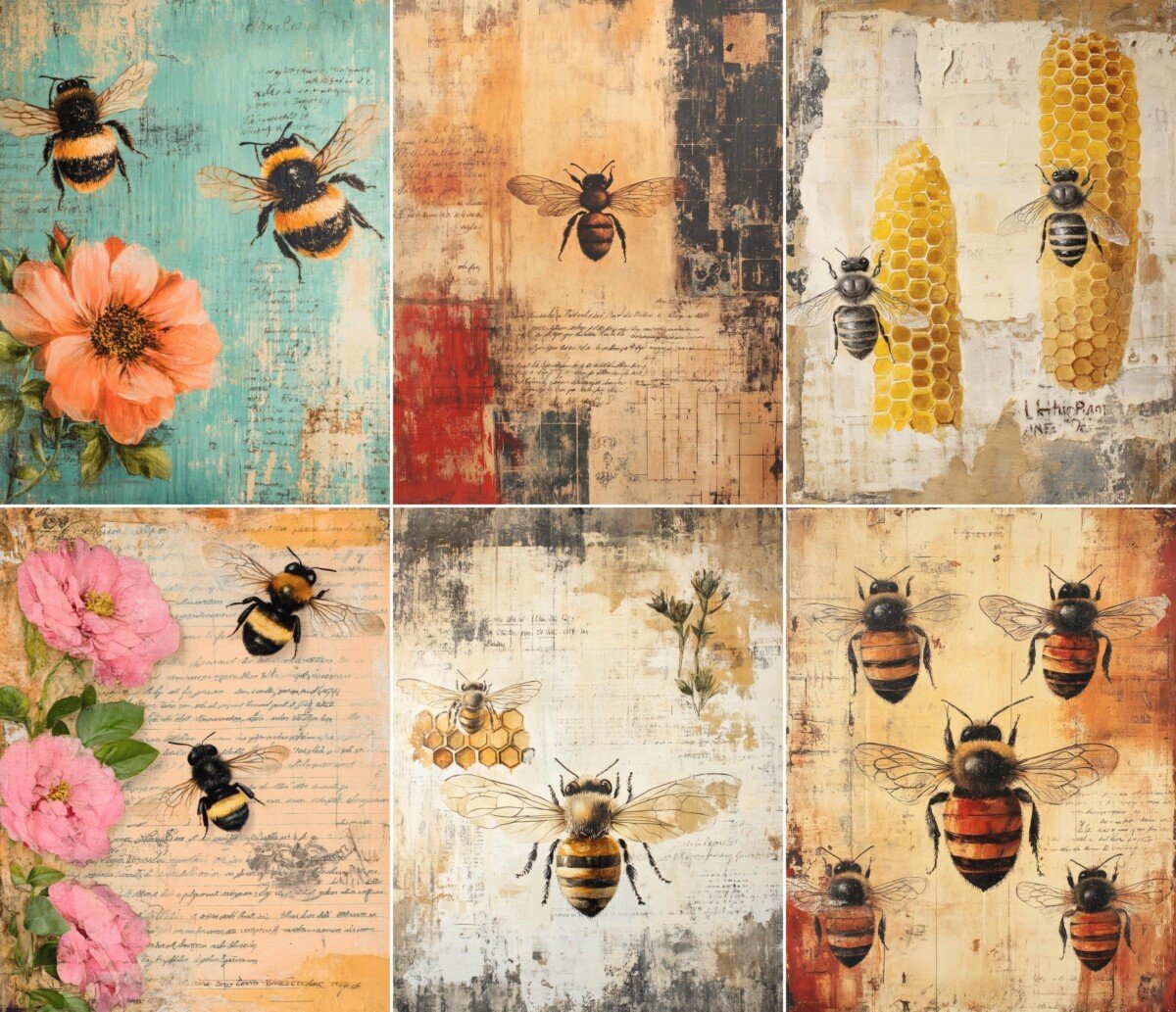 vintage preview 3 – Journal Pages