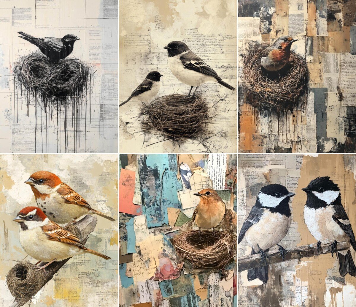 vintage preview 7 – Journal Pages
