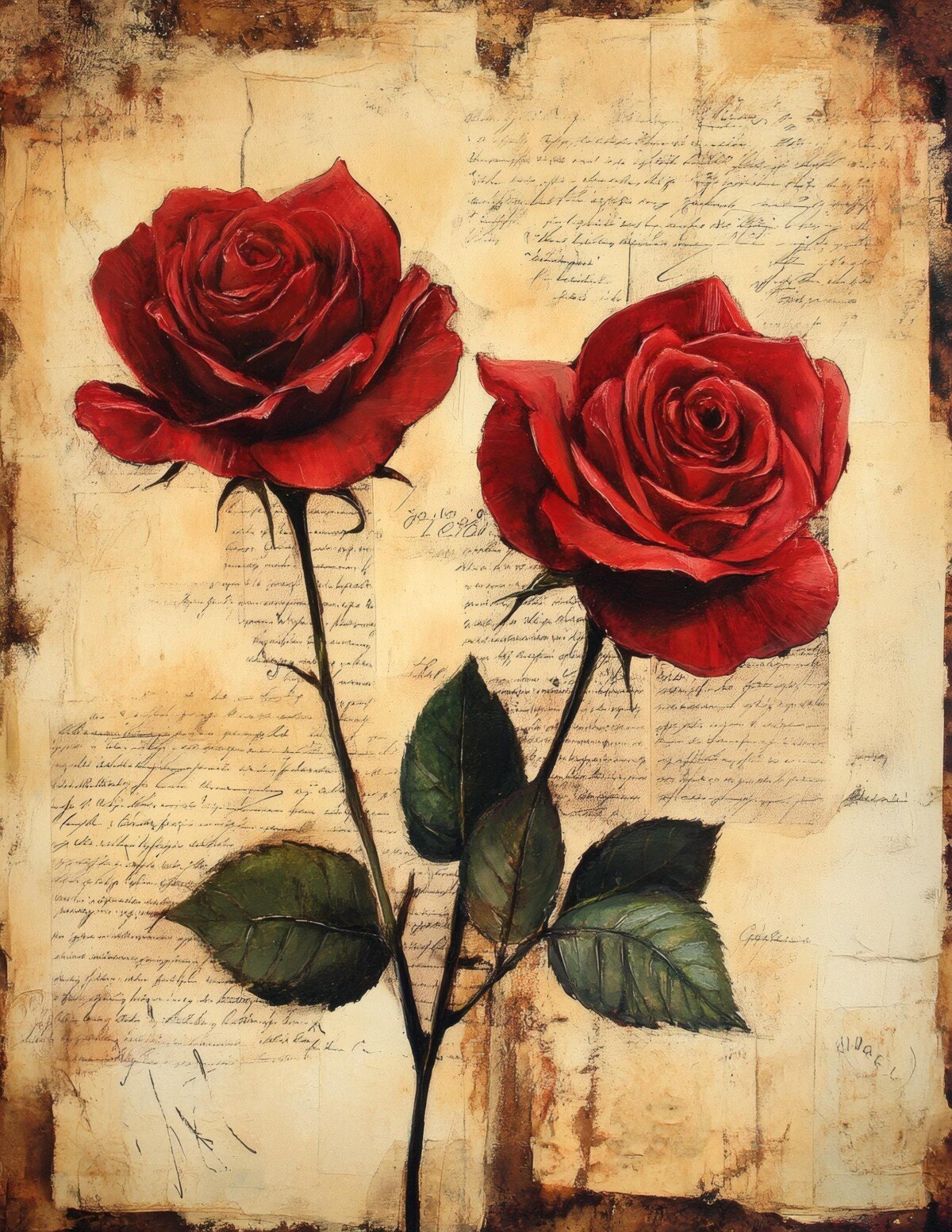 vintage preview 9 – Journal Pages