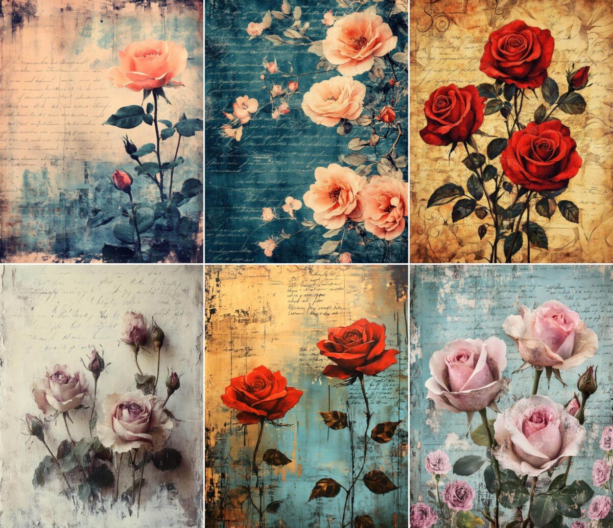vintage preview 5 – Journal Pages