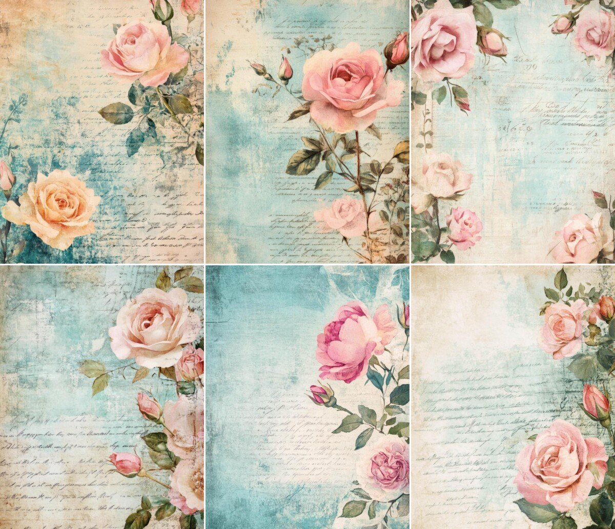 vintage preview 5 – Journal Pages