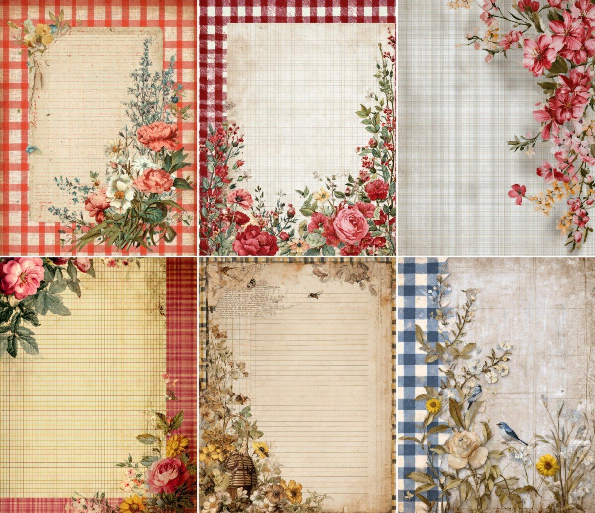 rustic preview 2 – Journal Pages