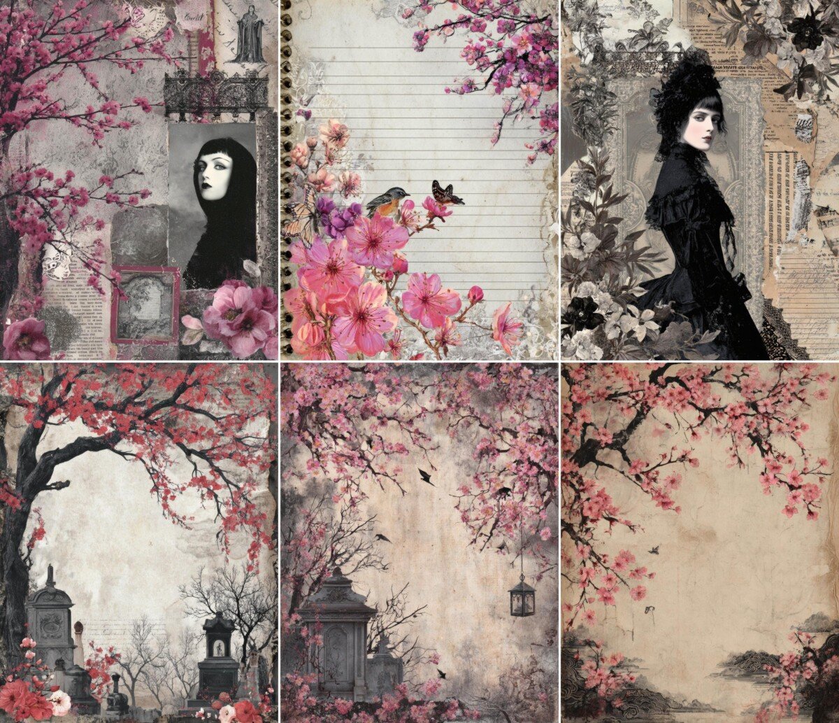 gothic preview 2 – Journal Pages