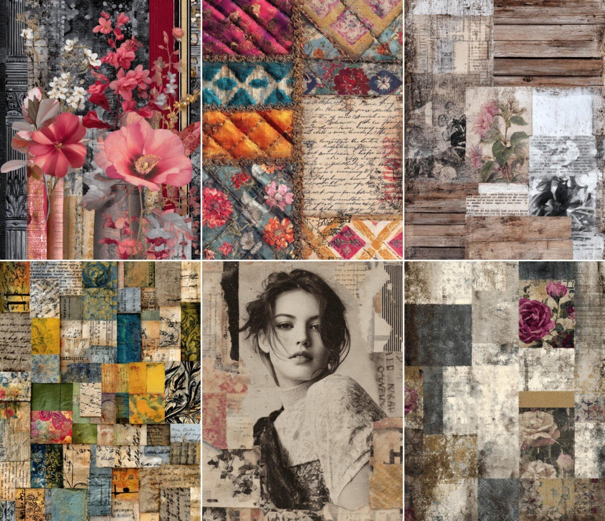 grunge preview 2 – Journal Pages