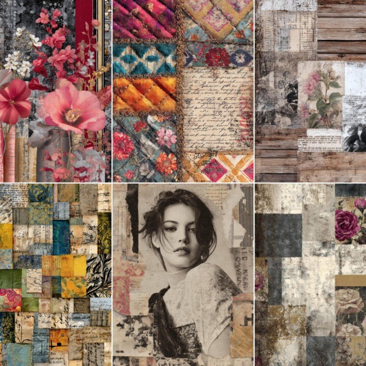 grunge preview 2 – Journal Pages